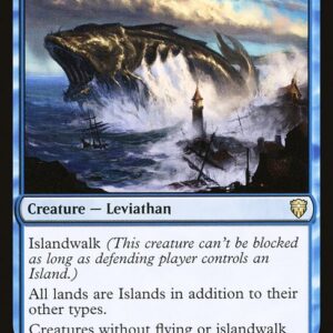 Commander Legends - 407 - Stormtide Leviathan - Rare - U - Non-foil