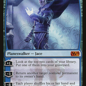 Magic 2015 - 62 - Jace, the Living Guildpact - Mythic - U - Non-foil