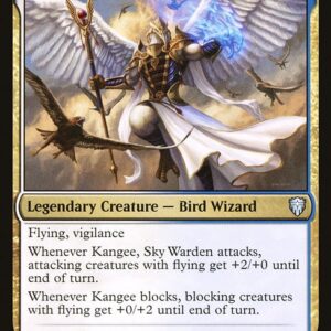 Commander Legends - 283 - Kangee, Sky Warden - Uncommon - WU - Non-foil