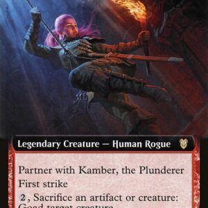 Crimson Vow Commander - 63 - Laurine, the Diversion - Rare - R - Non-foil (Front)