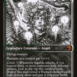 Innistrad: Midnight Hunt - 323 - Sigarda, Champion of Light - Mythic - WG - Non-foil