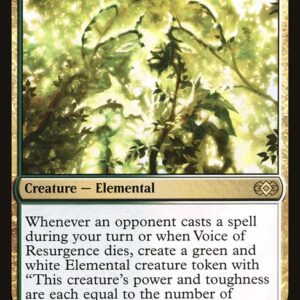 Double Masters - 227 - Voice of Resurgence - Rare - WG - Non-foil