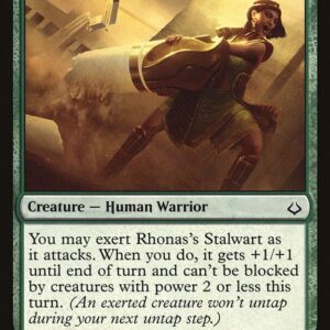 Hour of Devastation - 133 - Rhonas's Stalwart - Common - G - Non-foil