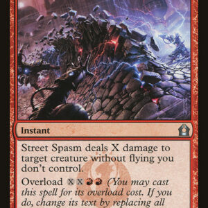 Return to Ravnica - 106 - Street Spasm - Uncommon - R - Non-foil