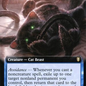 Commander Legends: Battle for Baldur's Gate - 560 - Displacer Kitten - Rare - U - Non-foil