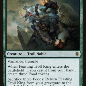 Throne of Eldraine - 152 - Feasting Troll King - Rare - G - Non-foil