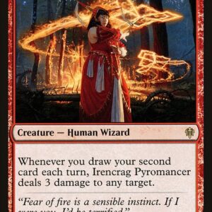 Throne of Eldraine - 128 - Irencrag Pyromancer - Rare - R - Foil