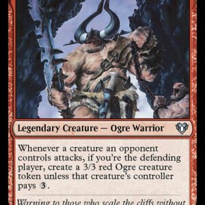 Commander Masters - 237 - Kazuul, Tyrant of the Cliffs - Uncommon - R - Non-foil