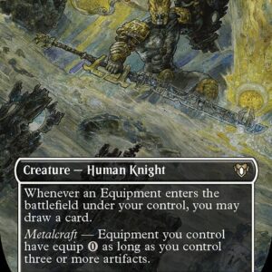 Commander Masters - 627 - Puresteel Paladin - Rare - W - Foil