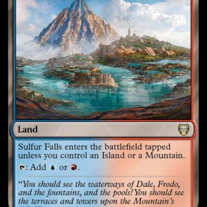 Tales of Middle-earth Commander - 333 - Sulfur Falls - Rare - C - Non-foil
