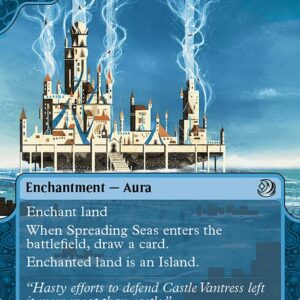 Wilds of Eldraine: Enchanting Tales - 26 - Spreading Seas - Uncommon - U - Non-foil (Front)