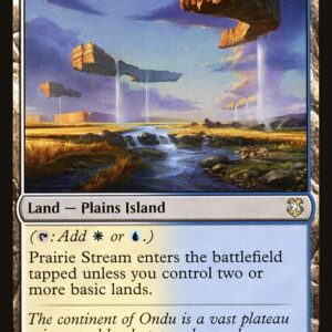 Forgotten Realms Commander - 256 - Prairie Stream - Rare - C - Non-foil (Front)