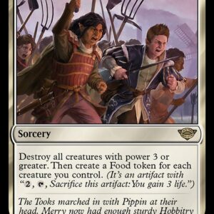 The Lord of the Rings: Tales of Middle-earth - 2 - The Battle of Bywater - Rare - W - Foil