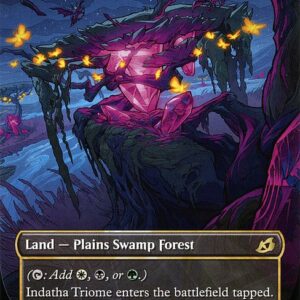 Ikoria: Lair of Behemoths - 309 - Indatha Triome - Rare - C - Non-foil (Front)