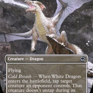 Adventures in the Forgotten Realms - 288 - White Dragon - Uncommon - W - Non-foil