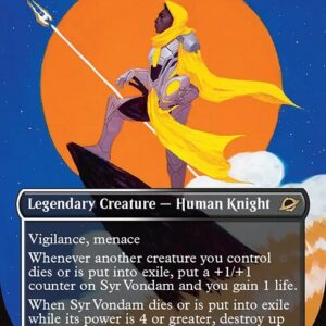 Edge of Eternities - 302 - Syr Vondam, Sunstar Exemplar - Rare - WB - Non-foil