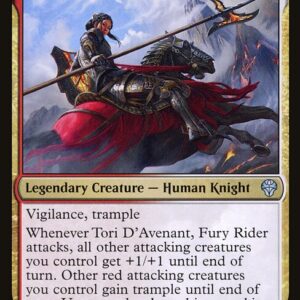 Dominaria United - 223 - Tori D'Avenant, Fury Rider - Uncommon - WR - Non-foil