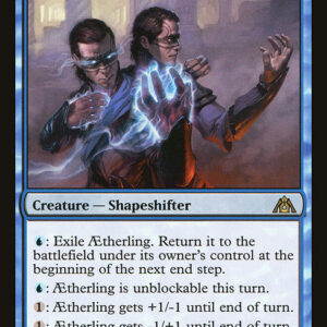 Dragon's Maze - 11 - Aetherling - Rare - U - Non-foil (Front)