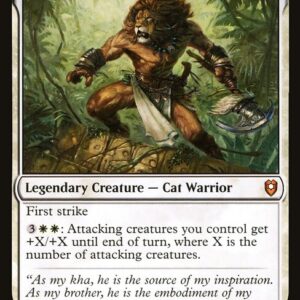 Commander Legends: Battle for Baldur's Gate - 697 - Jazal Goldmane - Mythic - W - Non-foil