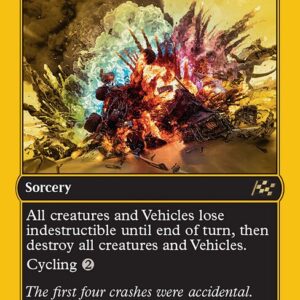 Aetherdrift - 433 - Spectacular Pileup - Rare - W - Foil