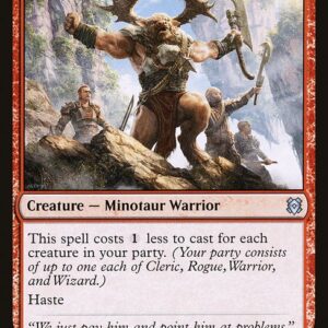 Zendikar Rising - 160 - Shatterskull Minotaur - Uncommon - R - Foil