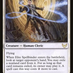 Strixhaven: School of Mages - 17 - Elite Spellbinder - Rare - W - Foil
