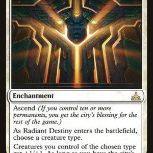 Rivals of Ixalan - 18 - Radiant Destiny - Rare - W - Non-foil