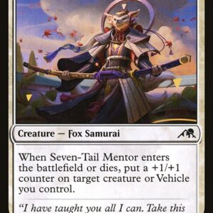Kamigawa: Neon Dynasty - 36 - Seven-Tail Mentor - Common - W - Non-foil