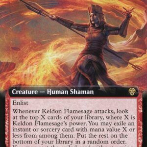 Dominaria United - 407 - Keldon Flamesage - Rare - R - Non-foil