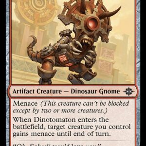 The Lost Caverns of Ixalan - 144 - Dinotomaton - Common - R - Non-foil (Front)