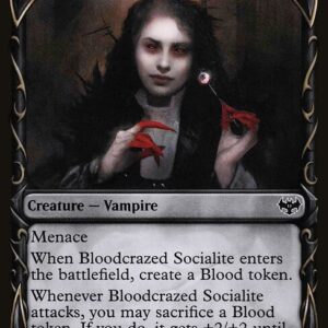 Innistrad: Crimson Vow - 288 - Bloodcrazed Socialite - Common - B - Non-foil