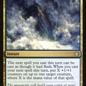 Forgotten Realms Commander - 54 - Ride the Avalanche - Rare - UG - Non-foil (Front)