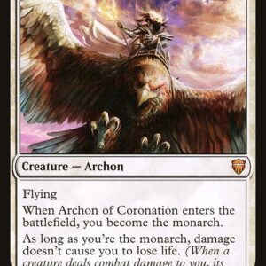 Commander Legends - 9 - Archon of Coronation - Mythic - W - Non-foil