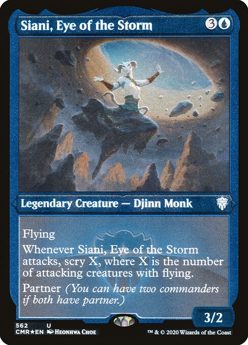 Commander Legends - 562 - Siani, Eye of the Storm - Uncommon - U - Non-foil
