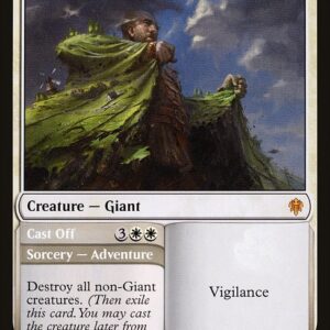 Throne of Eldraine - 26 - Realm-Cloaked Giant // Cast Off - Mythic - W - Foil