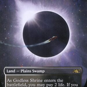 Unfinity - 282 - Godless Shrine - Rare - C - Foil