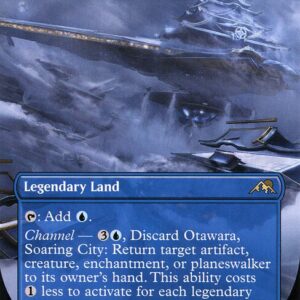Kamigawa: Neon Dynasty - 414 - Otawara, Soaring City - Rare - C - Foil