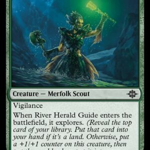 The Lost Caverns of Ixalan - 209 - River Herald Guide - Common - G - Non-foil (Front)