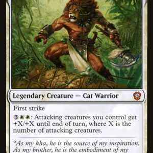 Dominaria United Commander - 102 - Jazal Goldmane - Mythic - W - Non-foil