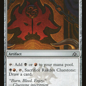Dragon's Maze - 143 - Rakdos Cluestone - Common - C - Non-foil (Front)