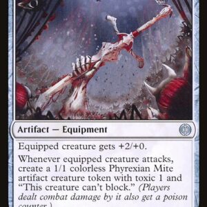 Phyrexia: All Will Be One - 17 - Infested Fleshcutter - Uncommon - W - Foil
