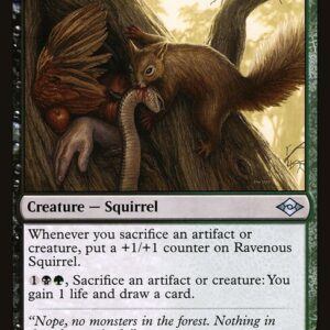 Modern Horizons 2 - 211 - Ravenous Squirrel - Uncommon - BG - Foil