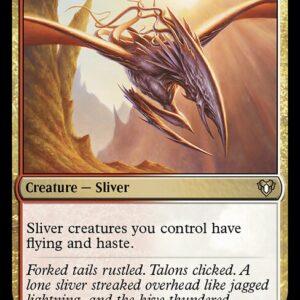 Commander Masters - 919 - Cloudshredder Sliver - Rare - WR - Non-foil