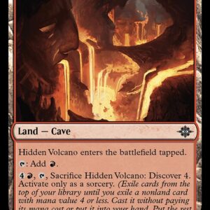 The Lost Caverns of Ixalan - 277 - Hidden Volcano - Common - C - Non-foil (Front)