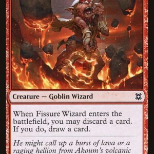 Zendikar Rising - 140 - Fissure Wizard - Common - R - Non-foil