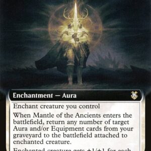 Forgotten Realms Commander - 277 - Mantle of the Ancients - Rare - W - Non-foil (Front)