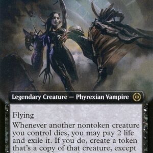 Phyrexia: All Will Be One - 411 - Kinzu of the Bleak Coven - Rare - B - Non-foil