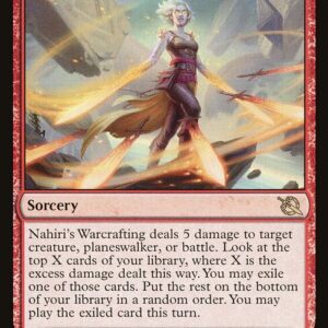 March of the Machine - 155 - Nahiri's Warcrafting - Rare - R - Foil