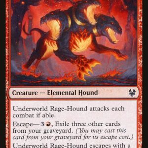 Theros Beyond Death - 163 - Underworld Rage-Hound - Common - R - Non-foil