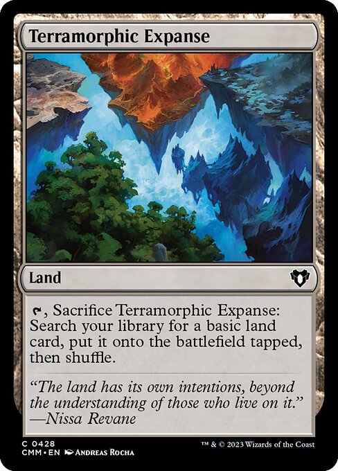 Commander Masters - 428 - Terramorphic Expanse - Common - C - Foil